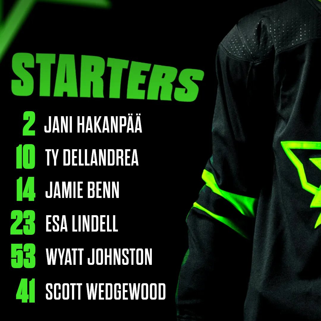 Today's #TexasHockey Starters!