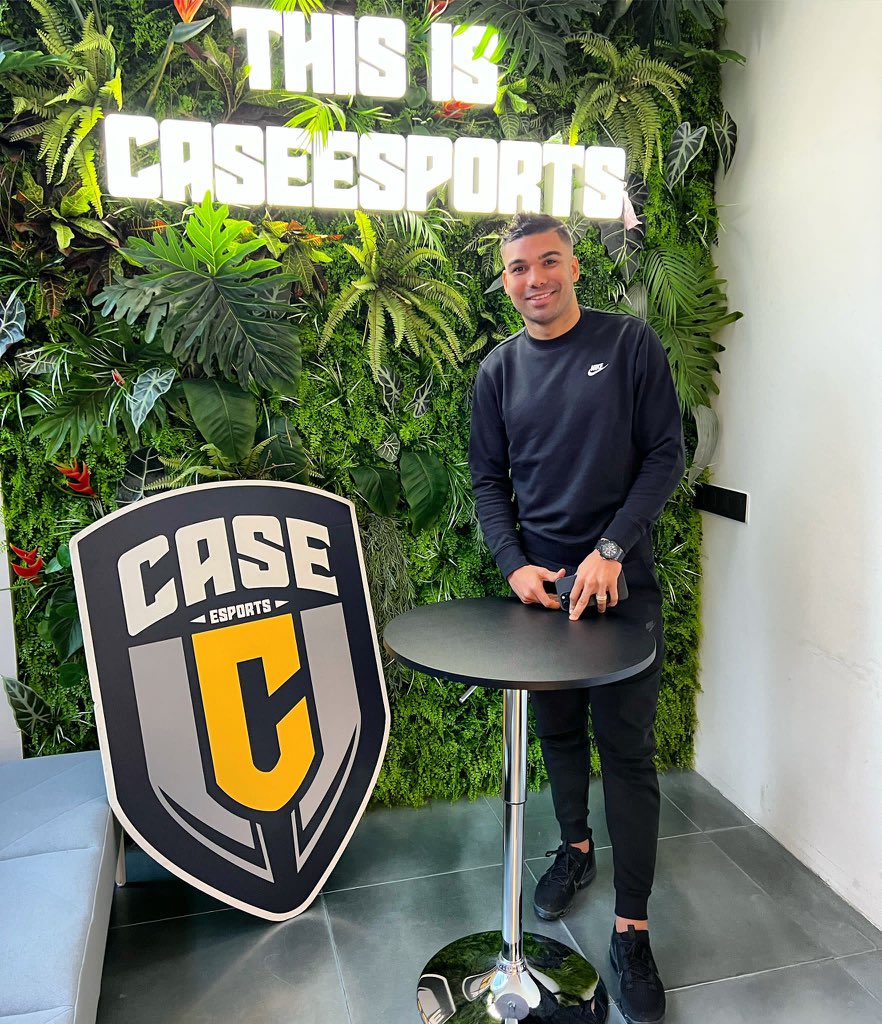 Casemiro's tweet photo. This is @CaseEsports ❤️ https://t.co/NNT4Ko71Af