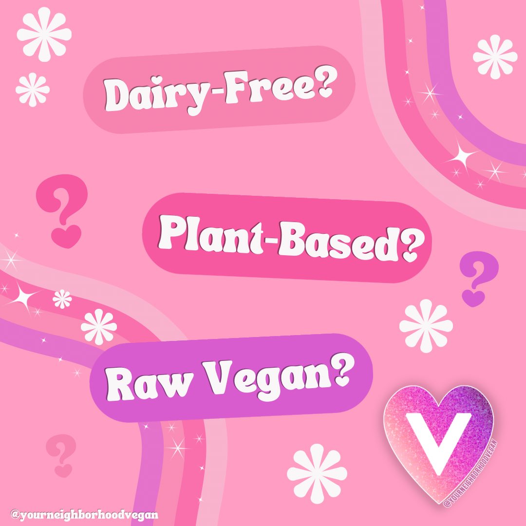 ✨ Let’s get personal! ✨

🪞ARE YOU- #Vegan, #Vegetarian, #PlantCurious, #DairyFree, #PlantBased, an #Omnivore, #RawVegan, or do you define your diet and lifestyle another way? 🤔