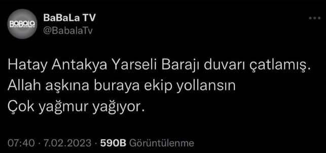 Taha Hüseyin Karagöz tweet media