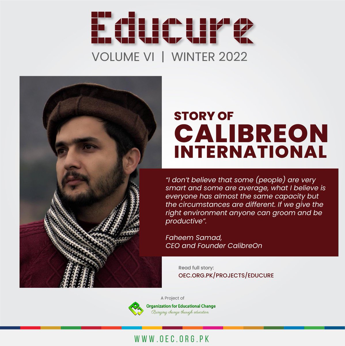 TheOECOnline's tweet photo. Everyone is capable of doing something extraordinary. Read the enlightening interview by Faheem Samad who believes in perseverance, thinks of diversity as an opportunity and appreciates talent.
#EducureVI #OEC2023 #digitaleconomy
https://t.co/vcQooi91lK… https://t.co/QC8ip5FuLB