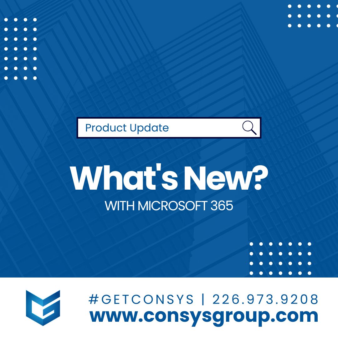 Consysgroup's tweet photo. ⚠️ Attention Microsoft 365 users! ⚠️

Recently, Microsoft pushed some exciting updates.

For a full list of changes, view version 2212 release notes here: https://t.co/IleQOuendT

226-973-9208 | #GetConsys

#SmallBusiness #ITServices #ITManagedServices #Microsoft365 #Updates https://t.co/2HMVncwdju