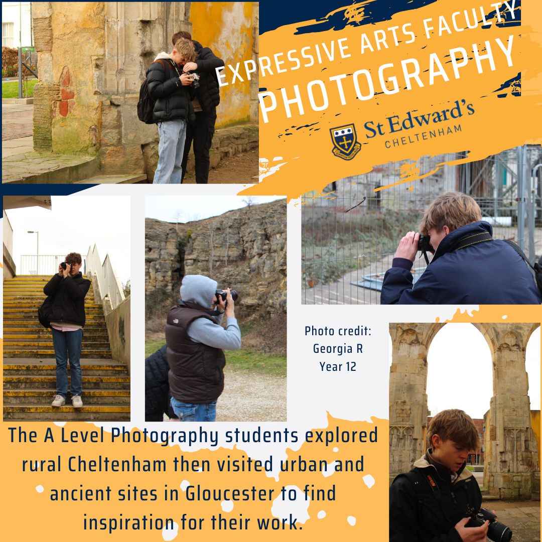 StEdwardsChelt's tweet photo. Thank you to Georgia R (Year 12) for sharing your photos of the recent A Level Photography trip. It is a fascinating insight into the way our students seek inspiration in their surroundings.
#SECExpressiveArts #SECphotography #SECArt #SECSixthForm https://t.co/uRnj66Hhg0