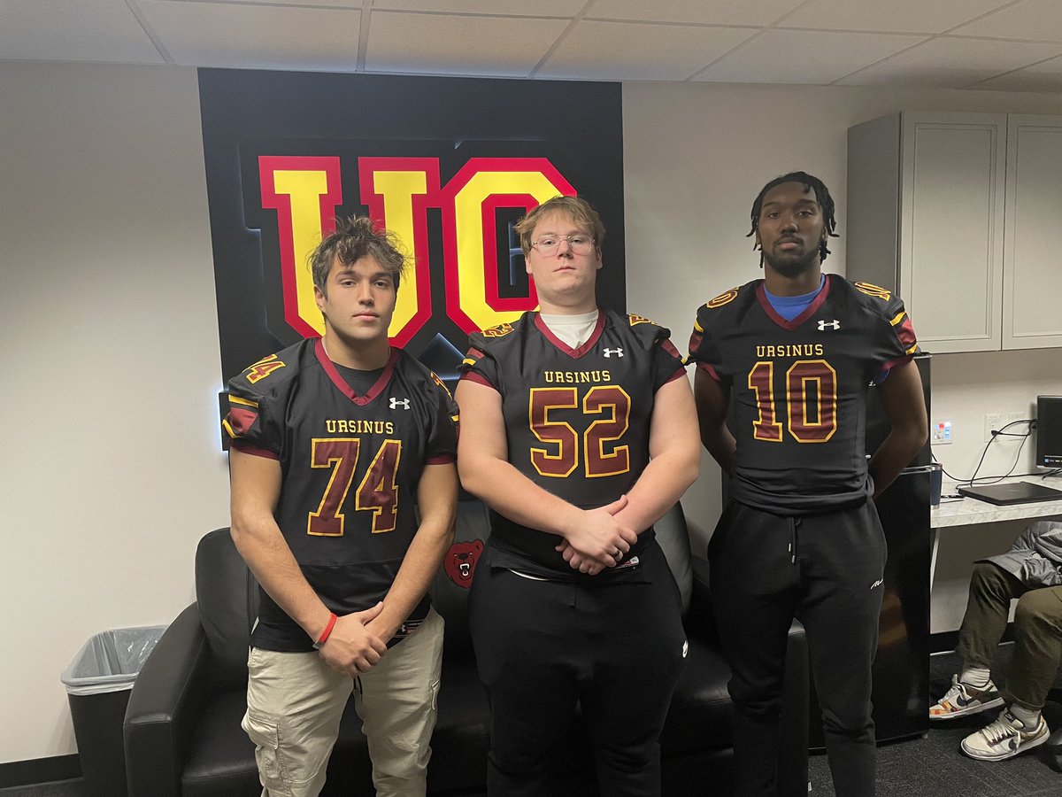 chazwicker's tweet photo. After a great visit I am blessed to have a received an offer of support through the admissions process from Ursinus College! Thank you @Coach_Endy @UrsinusFootball https://t.co/O3N53WkPRI