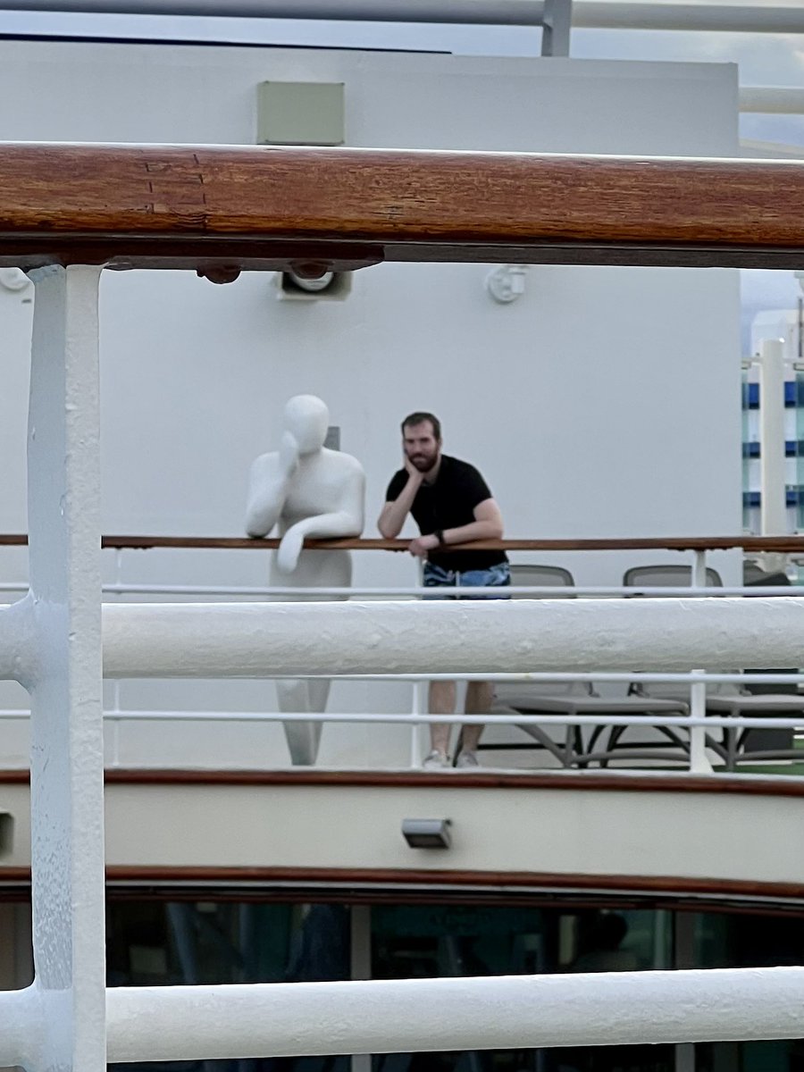 Made a friend on board