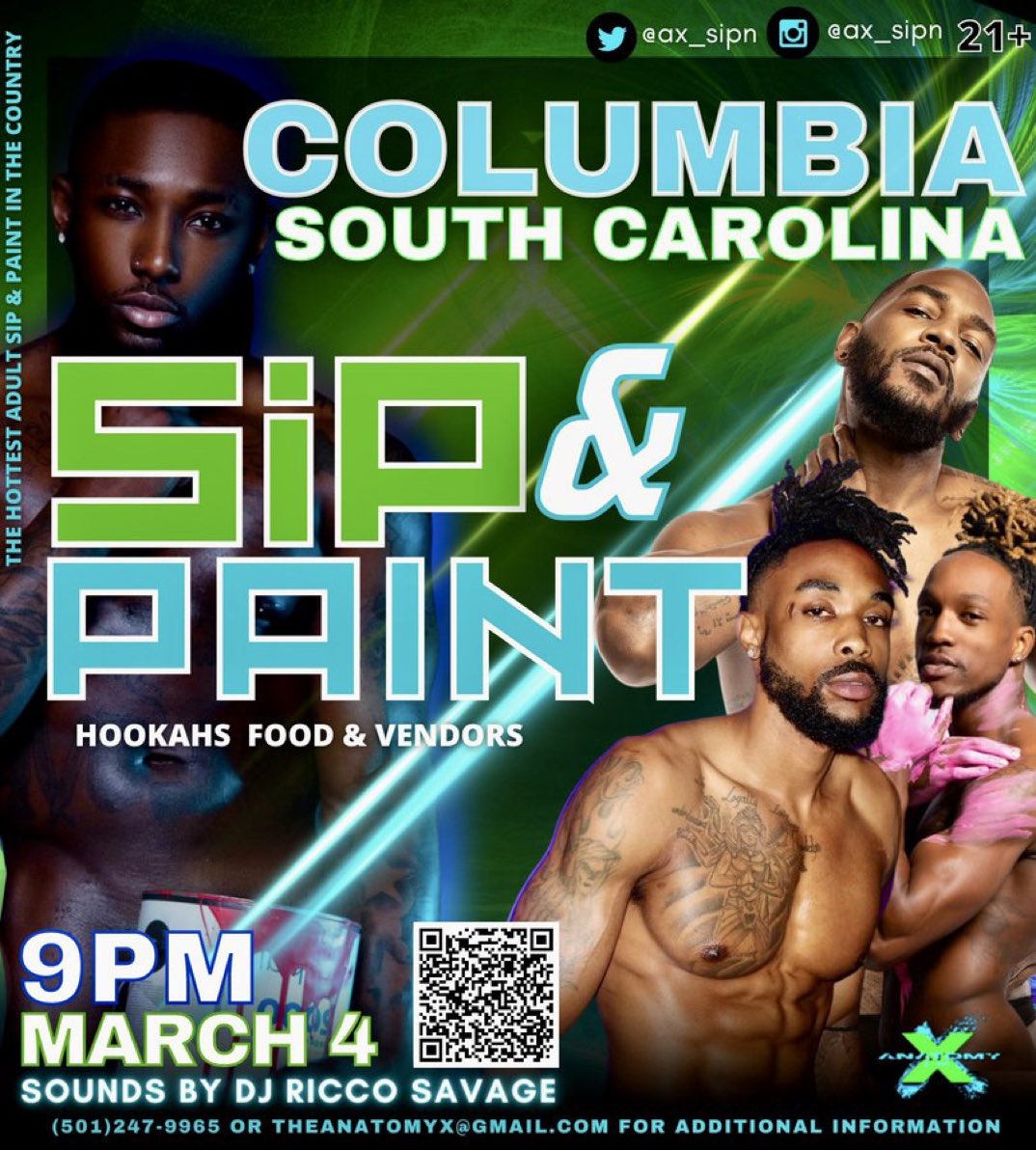 AX Sip & Paint on Twitter "RT ax_sipN 🗣️Get Your Tickets columbiaSC