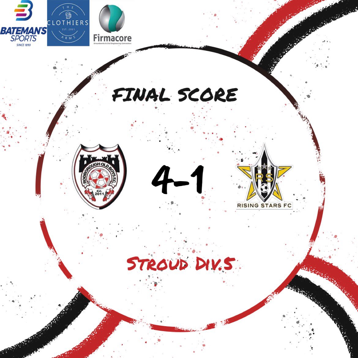 🎉 2 wins from 2!

Maximum points for the sides this weekend as our Reserves make that 7 wins in a row in the league.

The 3rds completed the double over their opponents for the season with an impressive 4-1 victory. What a time to be an Old Boy! 🔴⚫️

#RodboroughAreMassive