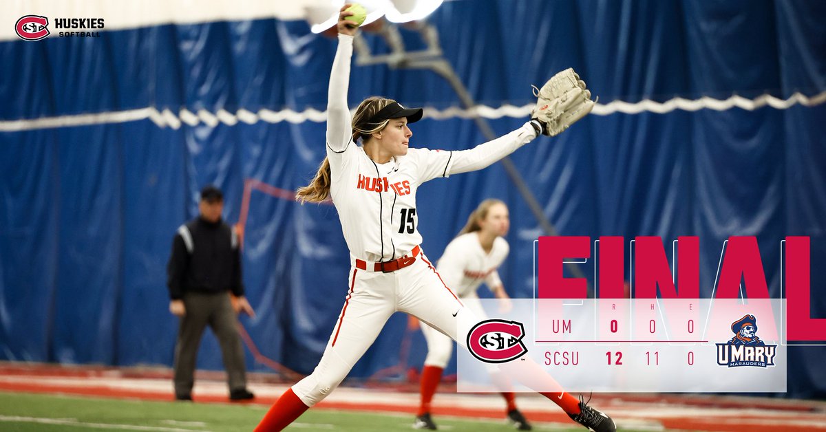 And that's a PERFECT Game! 🤩

Trinity Junker pitches the fifth perfect game in SCSU history! The last perfect game was pitched in 2017. 

#HuskiesSoftball #PackMentality🐾 #GoHuskies