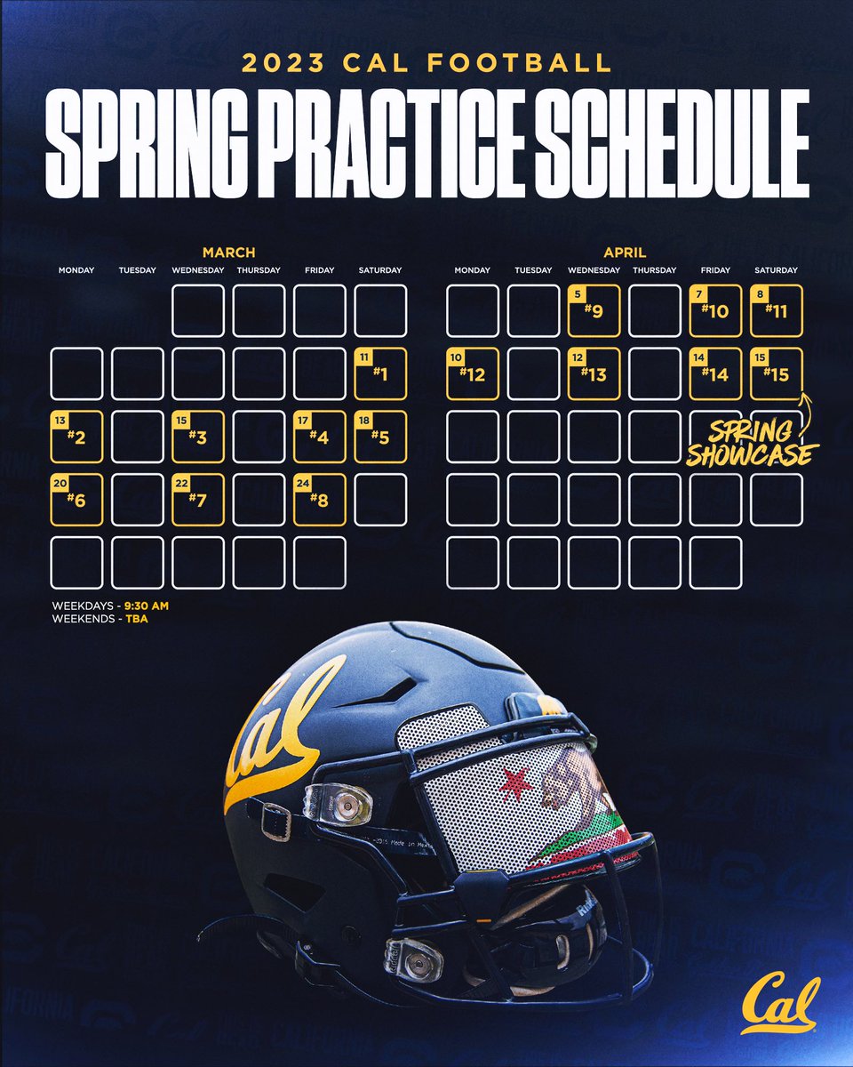 Cal Football tweet media