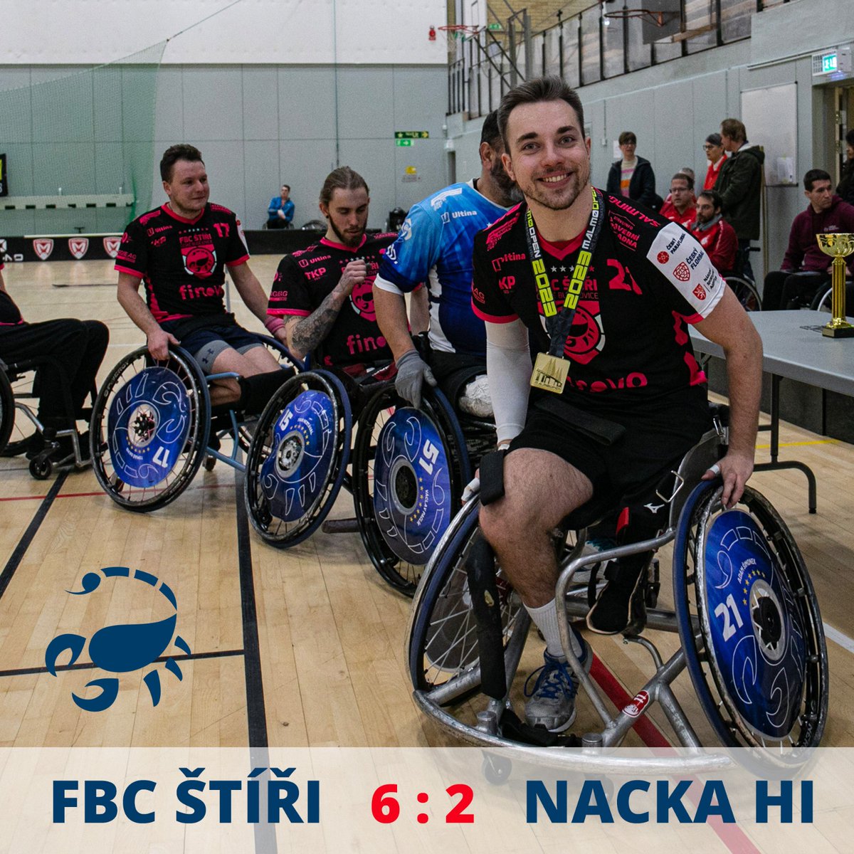 fbcstiri's tweet photo. CESTA K VÍTĚZSTVÍ
NA MALMO OPEN 2023 |⁷
#štířiVozíčkáři #malmoopen #paraflorbal #wheelchairfloorball https://t.co/pu9ogOzUn6