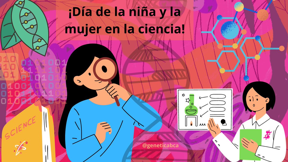 geneticabca's tweet photo. #DiaDeLaMujerYLaNiñaEnLaCiencia 🧬🧪🦠🔬👩‍⚕️👩‍⚕️👩🏻‍🔬👩🏼‍🚀👩🏻‍⚕️👩🏽‍🏫👧🏻🧑🏻🧪🧬 https://t.co/uiPhdjNUG5