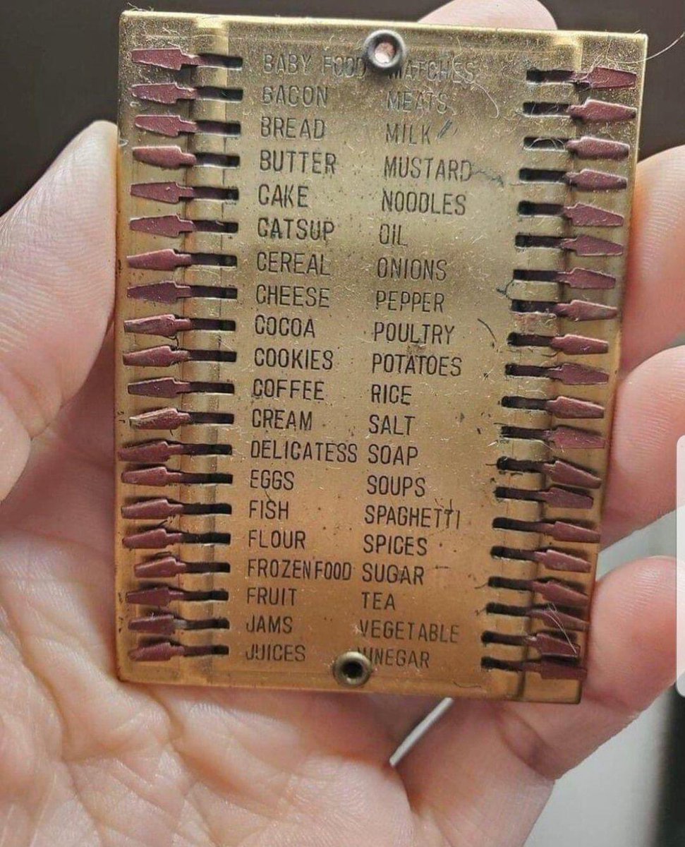 crystal_epley's tweet photo. Okay so like this triggers all kinds of feels for me. One one hand, cool like tiny little reminder but on the other OH MY GOD WHAT SPICES? WHAT DELICATESS? WHAT VEGETABLE? WHAT DO I ACTUALLY NEED?! https://t.co/FDnYI31QBH