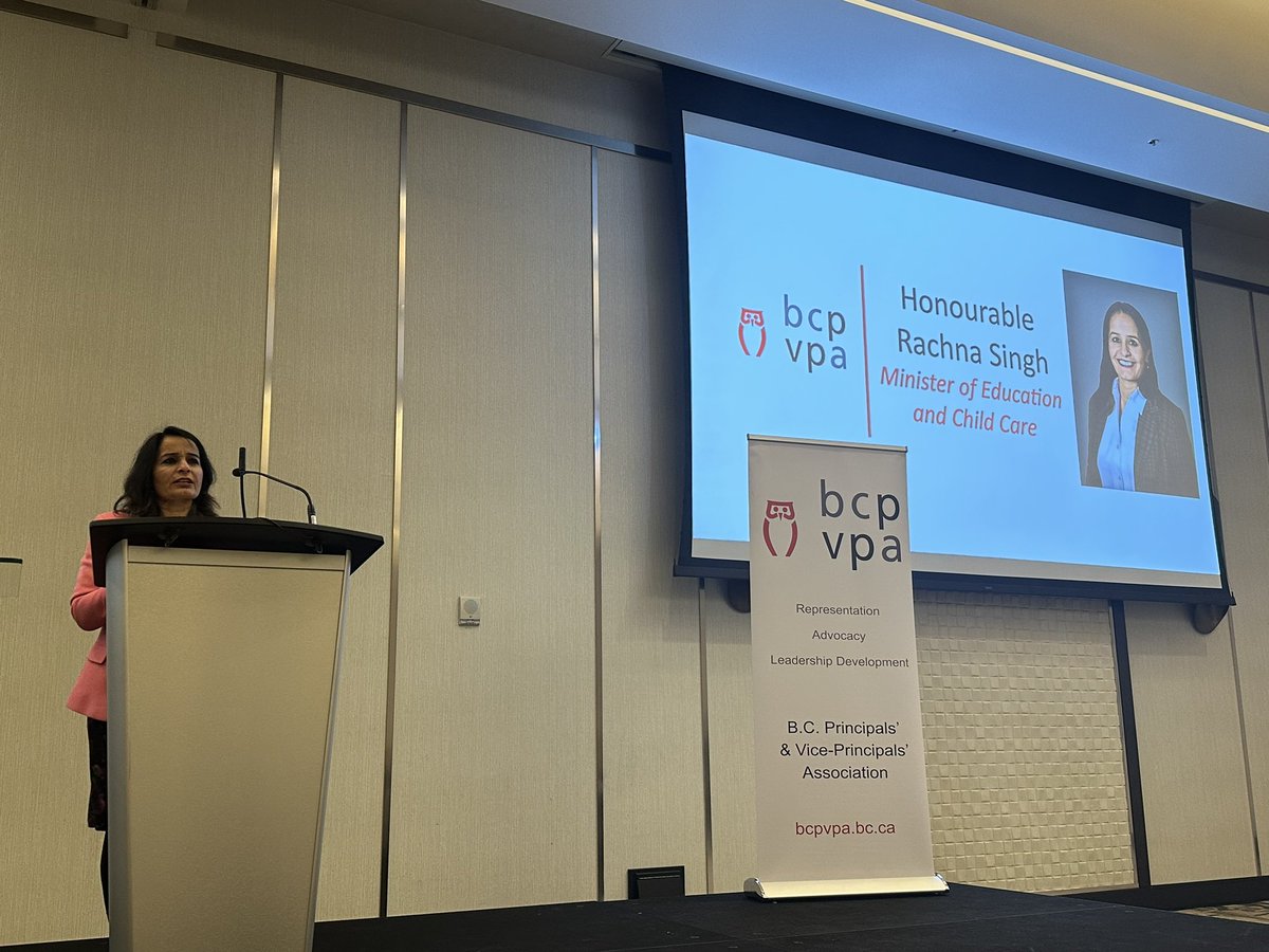 brynmw's tweet photo. It was a pleasure to hear from Hon Rachna Singh, Minister of Education and Child Care at the #bcpvpa #chaptercouncil @RachnaSinghNDP #k12antiracismactionplan Lots of questions, but it was nice to hear the proposed direction of the ministry. https://t.co/hHt1zKfYSg