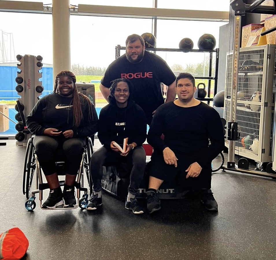 Ali_ORiordan's tweet photo. Weโve been very fortunate to have expert S&C input and guidance from #DanielleNorville who has supported London based #ParaThrowers for many years. Sheโs been paramount to their athletics success & development #AORSquad #ParaThrows #SeatedThrows #ParaCoaching #PhysicalPrep https://t.co/oxECt410au