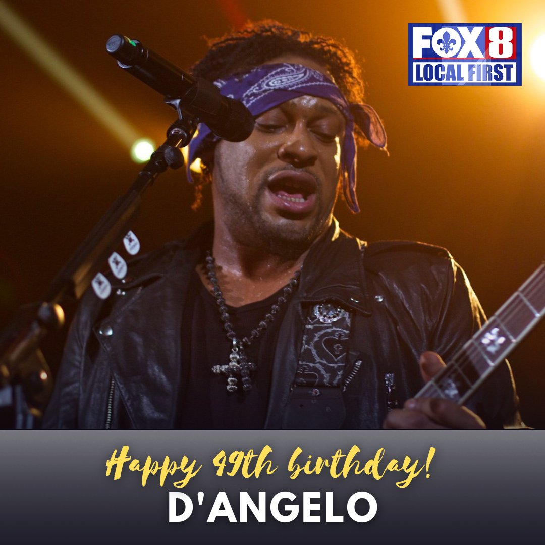 FOX8NOLA: Happy birthday to soul powerhouse D\Angelo, who turned 49 on Saturday! 