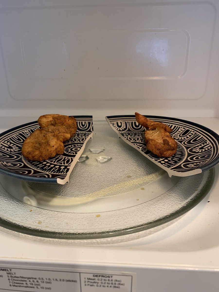 duchess325's tweet photo. @BHG this is the second plate from one of your sets to do this in the microwave. I had to buy another set to replace my broken dishes. https://t.co/BlUTr8xggA