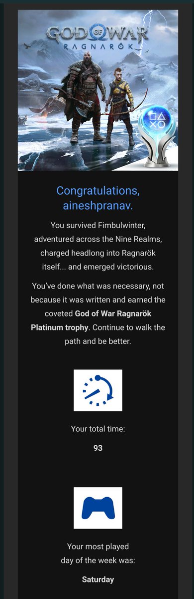 Ainesh's tweet photo. @corybarlog @SonySantaMonica What path do we walk now, boy? https://t.co/rzqJdtqu8R