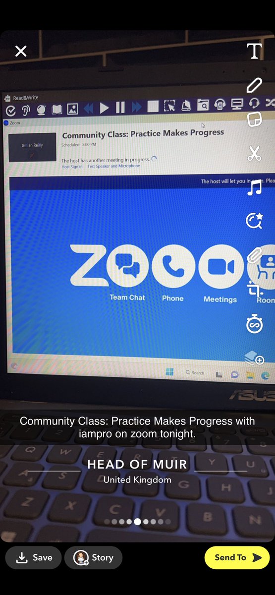Gillian321part2's tweet image. I have just finished Community Class: Practice Makes Progress with iampro @iampro on zoom tonight.

#CommunityClass #PracticeMakesProgress #Iampro #Zoom.