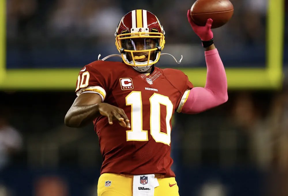 jasrifootball's tweet photo. Quote this tweet with your favorite player ever and see if they respond👀

I’ll start: @RGIII https://t.co/botGG5LQUQ