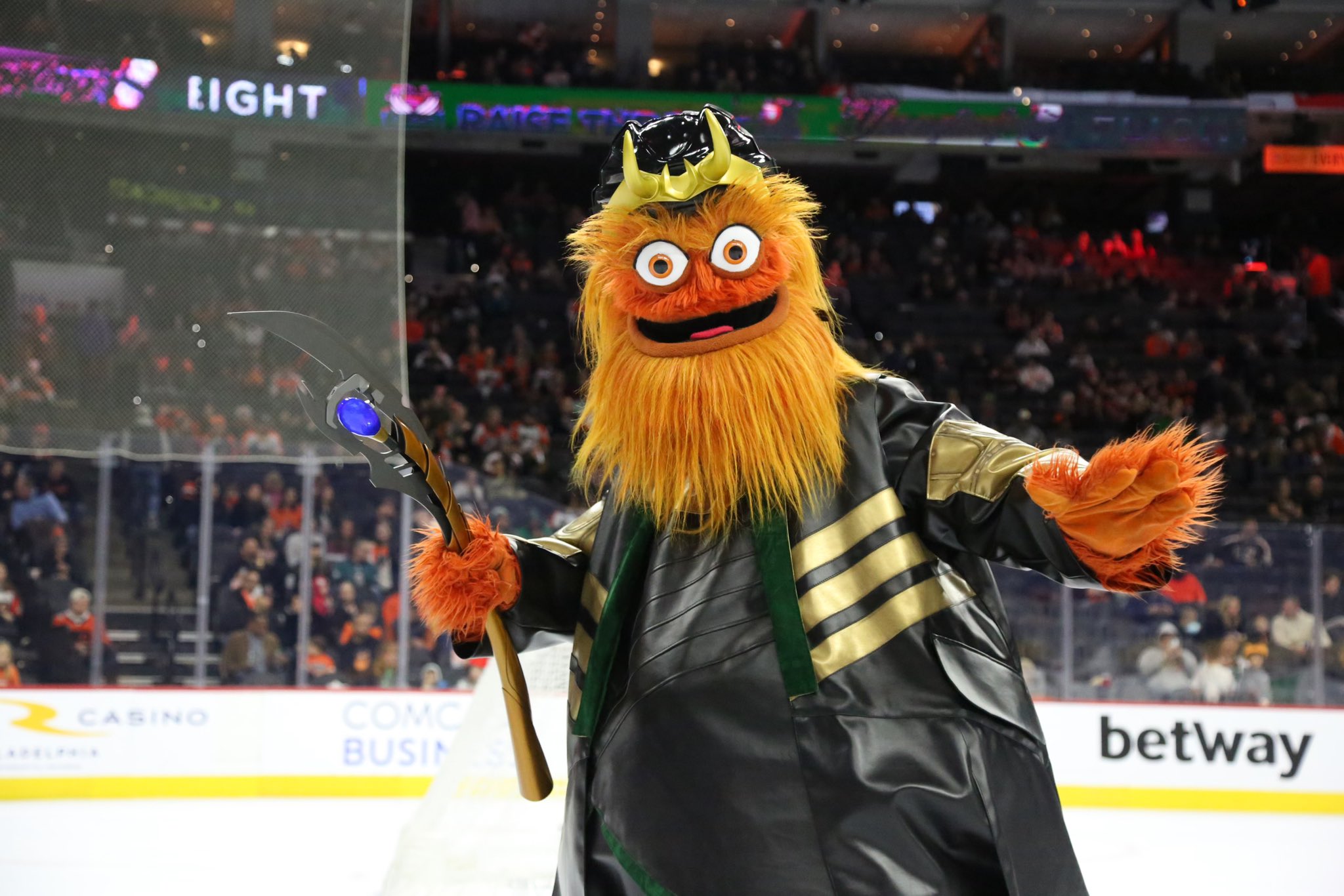 Gritty Mascot Head