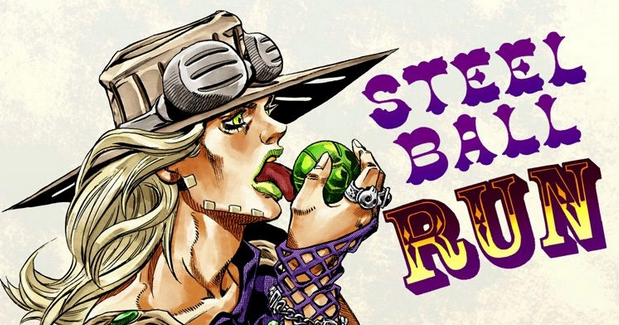 ExplainJojo's tweet photo. New episode on Steel Ball Run chapters 36 and 37, The Green Tombstone parts 1 and 2!

And look, we are going to spend a while in our new episode talking about this cover. Yeah yeah, stuff happens in the issue but. How do you not talk about this cover??

https://t.co/kqyRF1bZ3c https://t.co/5r50vl8Ipt