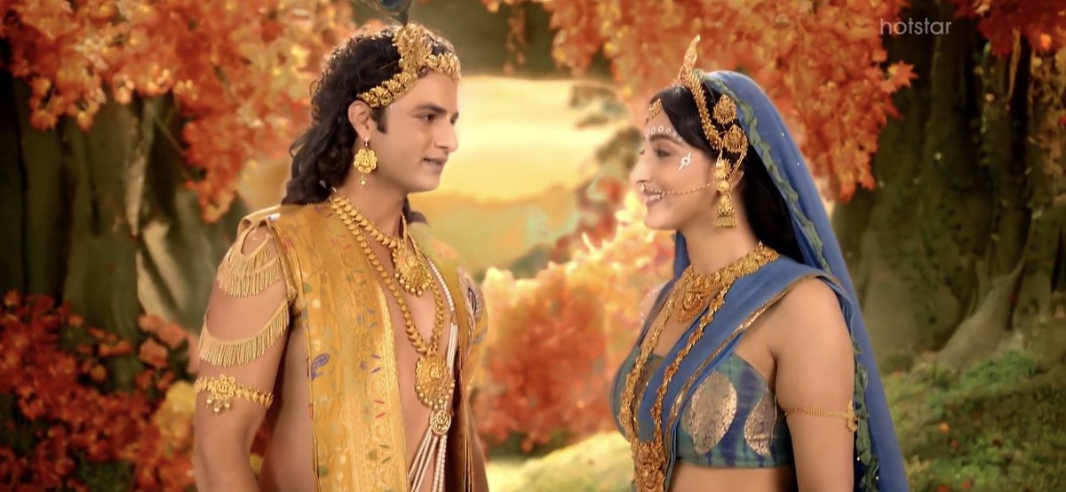 DipaAngel11's tweet photo. We all have seen the 1st episode after another raksha krishna they take another form but i don't understand why after death he didn't take the form he took before. #SumedhMudgalkar #MalikaSingh #Himanshusoni #ShivyaPathania #RadhaKrishn #RadheRadhe #Radhna #Sumalika https://t.co/zNtV8zIuIe