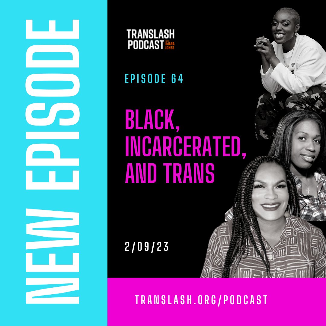 imarajones's tweet photo. #TransLash is back with the first episode of #BlackHistoryMonth! This week, I wanted to delve into an issue that has been plaguing the Black trans community for decades—mass incarceration.
https://t.co/8RgVlVW6yM https://t.co/tH9cDhboUI