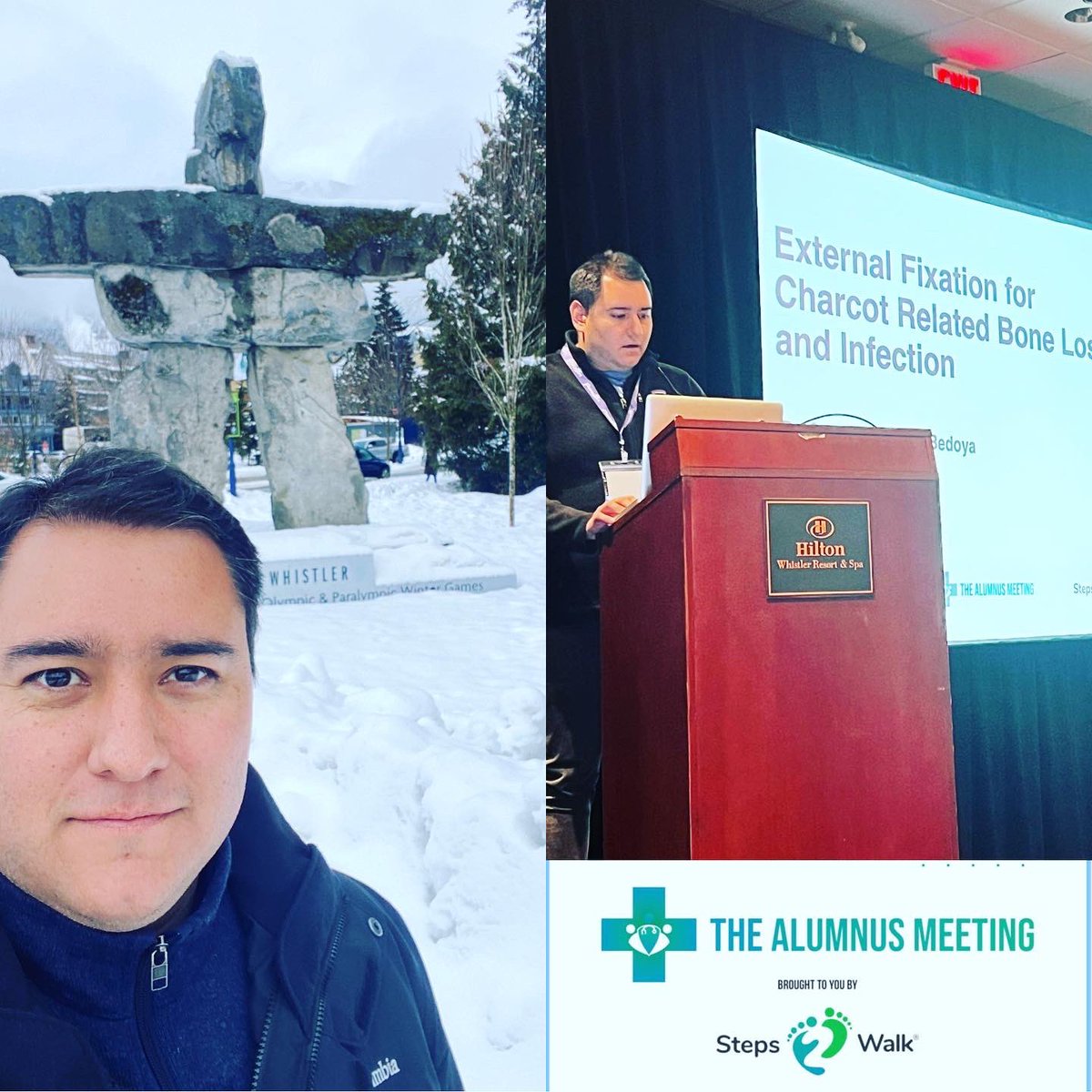 GonzaloBastias's tweet photo. Great days at the Baltimore Alumnus Meeting in Whistler reconnecting with mentors and friends. @LewSchon @mark4feet @steps2walk
#baltimorefellows #steps2walk #footandanklesurgery https://t.co/Iw1MhslxuO