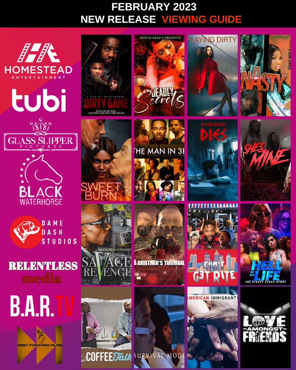 Check out some of the best new Black films on @tubi for Black History Month.🎥 🍿⁠.⁠
⁠