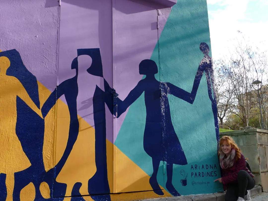 Aquesta setmana s’ha presentat el mural, que celebra l’aniversari del barri de Sant Pere i Sant Pau, realitzat per l'Ariadna Pardines.
El pots anar a veure a dalt de tot de l'Avinguda Països Catalans.

#mural #muraltarragona #arturba #santpereisantpau #tarragona