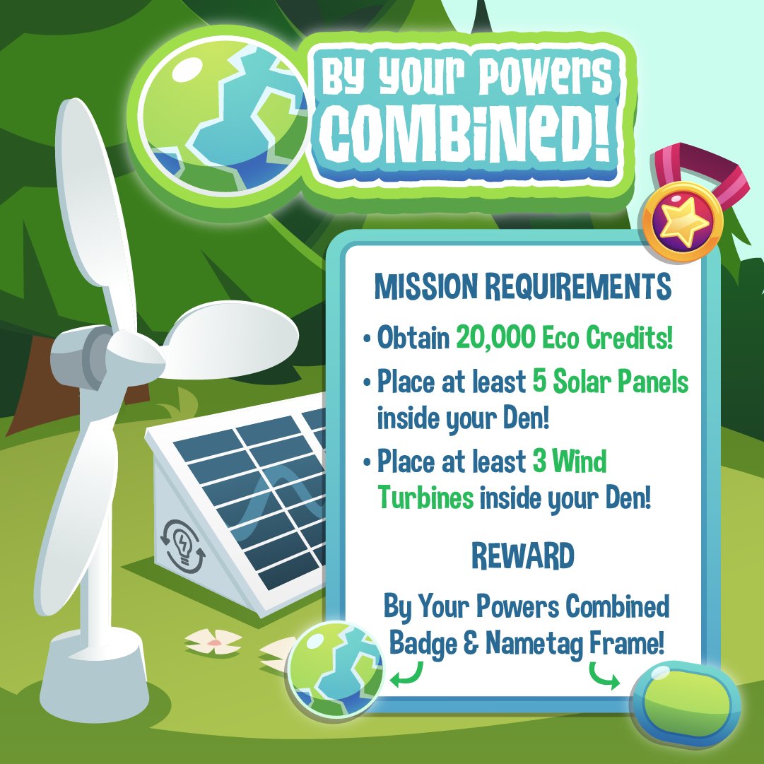 Animal Jam on Twitter "🎮 Mission By Your Power Combined! What are