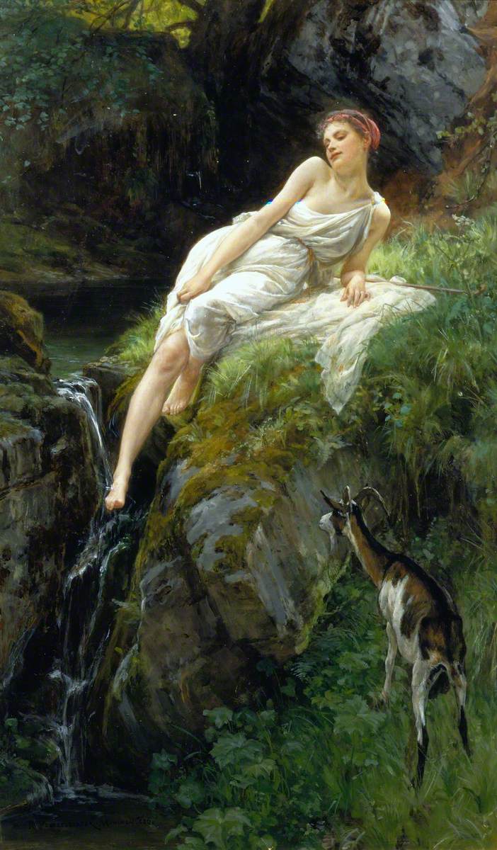 xlagreciadezeus's tweet photo. 🖼️Ninfa del bosque (1886)
🎨Robert Pötzelberger
🏛️Russell-Cotes Art Gallery and Museum https://t.co/yGMrm6YDvq