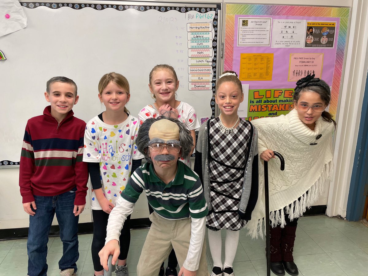 SchoolProspect's tweet photo. More 100th day fun in grades 3, 4 and 5! https://t.co/P151Fhmhfo