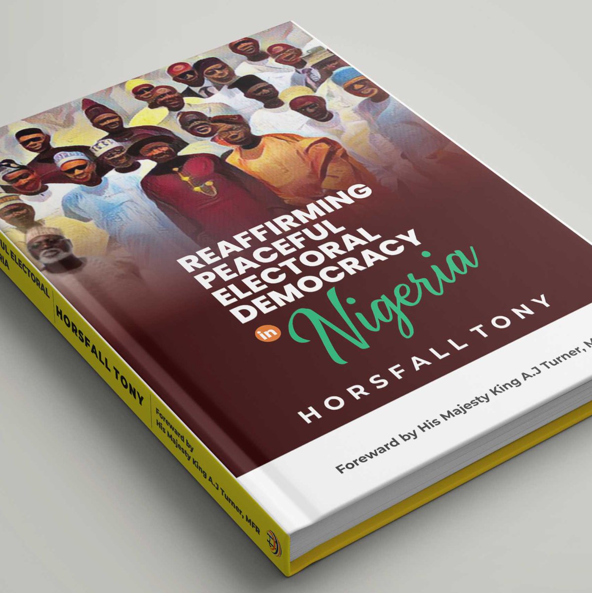 Jentonyhorsfall's tweet photo. Glad to announce the arrival of my politics &amp; selfhelp book.
The essays in 'Reaffirming Peaceful Electoral Democracy in Nigeria' are reform ideas on Elections in Nigeria; Peace &amp; Security, democracy, development &amp; greater Nigeria Consolidation. 
Nation building is a joint task! https://t.co/yc6jpXNHBj
