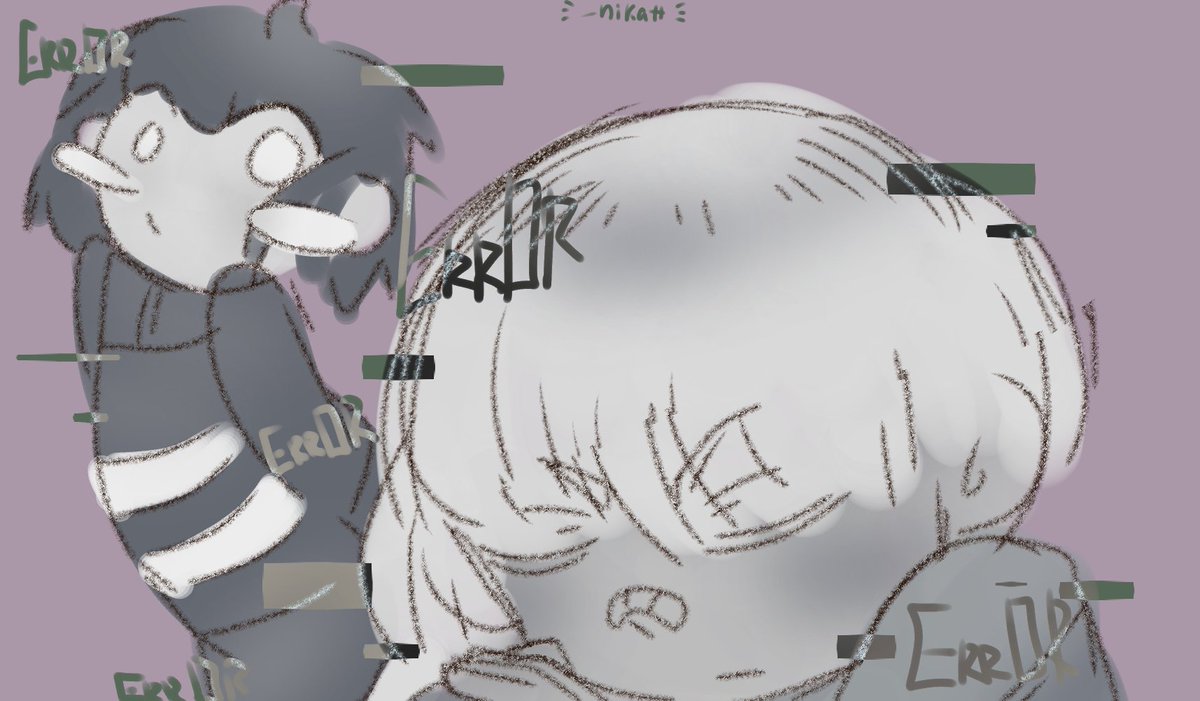 _nikatt's tweet photo. Children of the Errortale
#errortale #errorfrisk #errorchara https://t.co/Aqcj73v48s