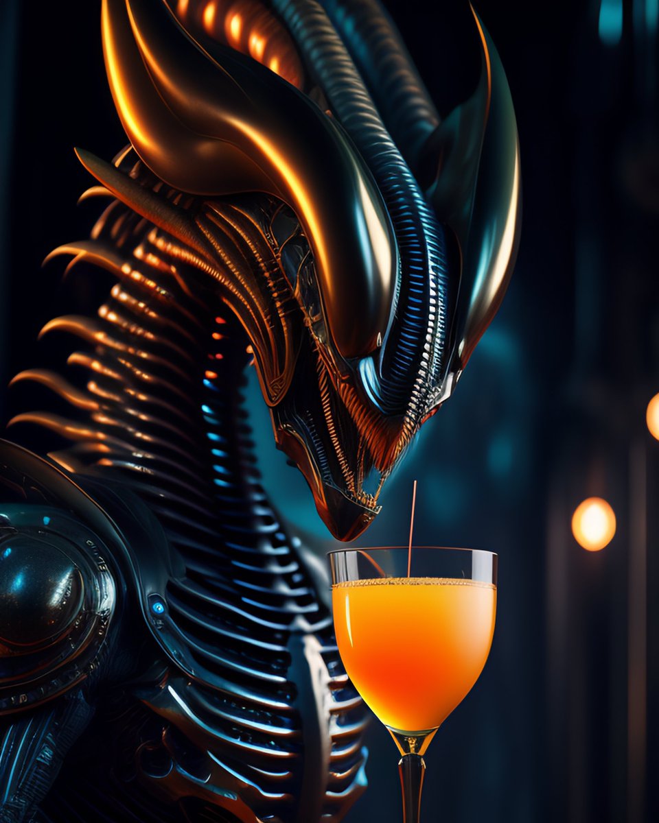 devprkass's tweet image. Cybernetics xenomurph character 😈 🔥
#NFTs #aiartcommunity 
#aiartwork #aiartdailytheme #digitalart #artistsoninstagram #artist #blender3d #artwork #digitalart #digitaldrawing #dragon  #illustration