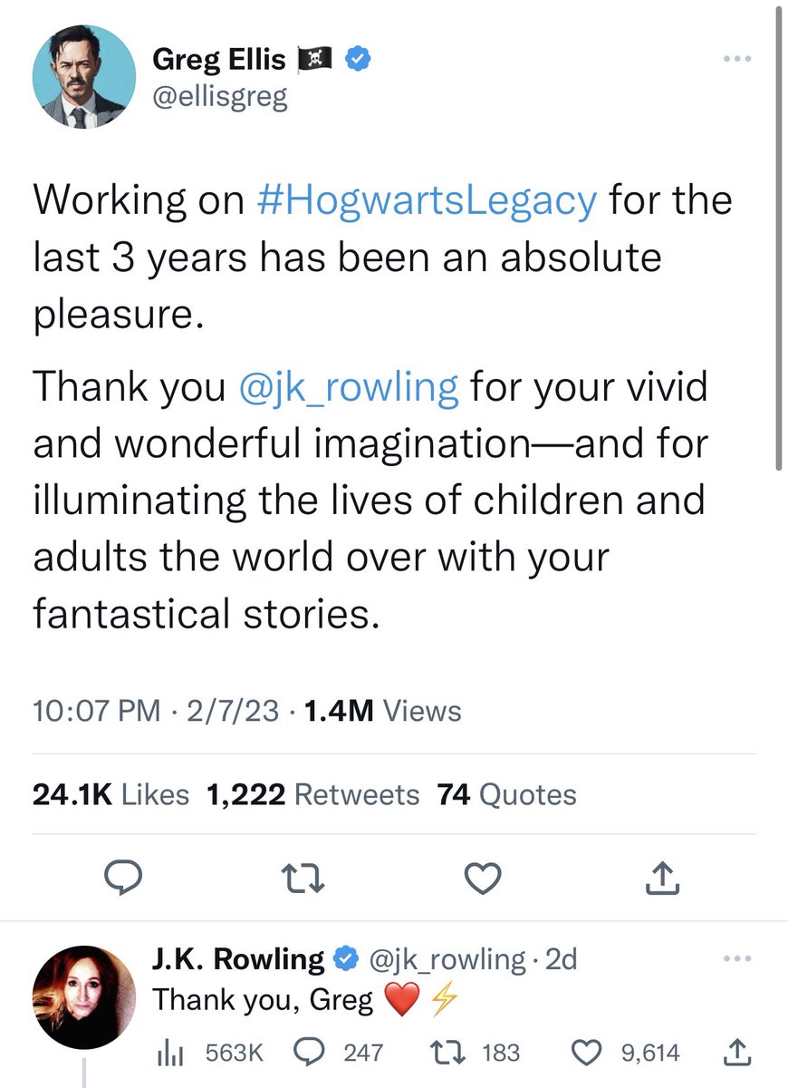 Greg Ellis is a Trump-supporting anti feminist who distributed revenge porn of his wife, had a restraining order for domestic violence, and is now banned from seeing his children. He voiced 12 characters in Hogwarts Legacy.