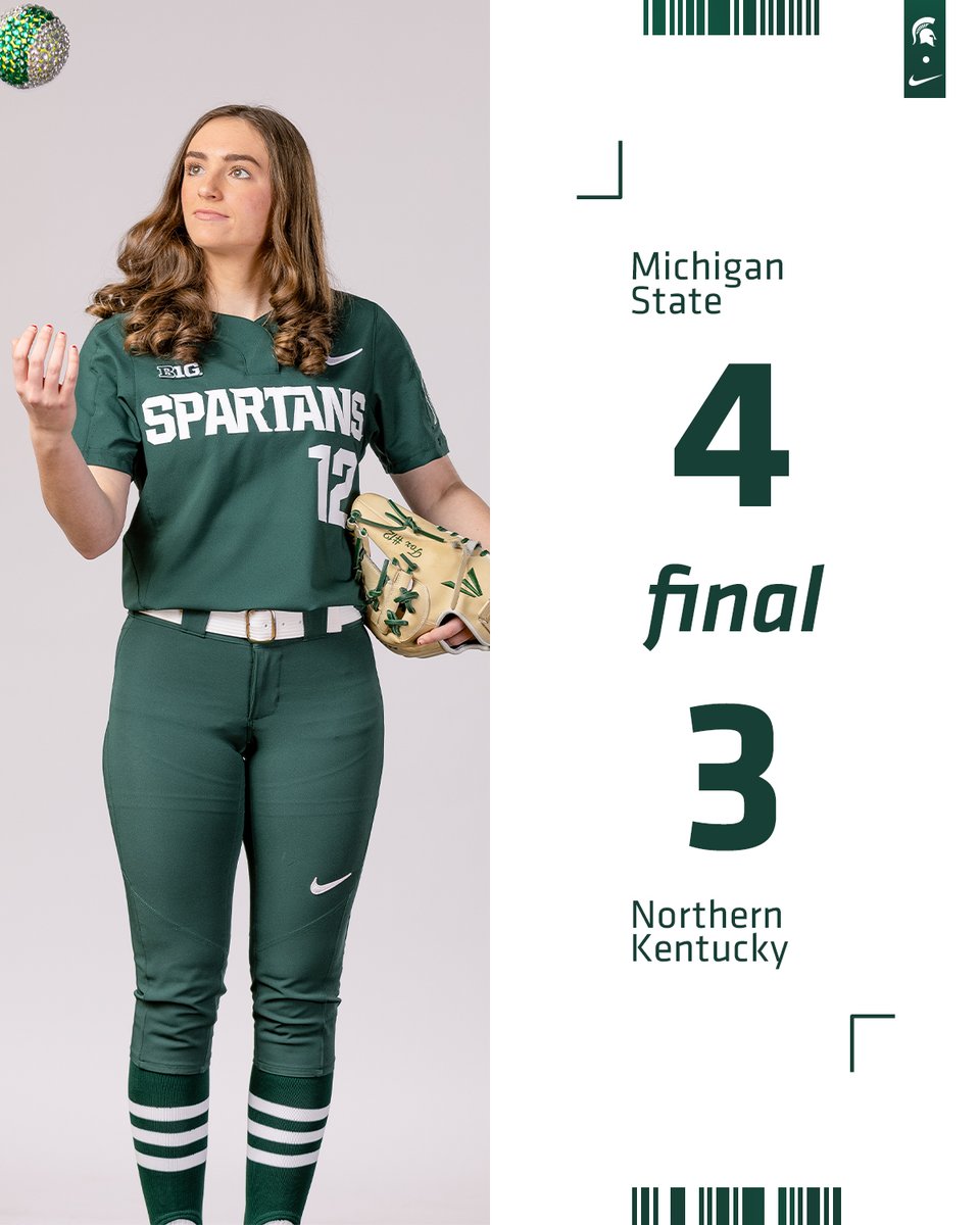 MSU_Softball's tweet photo. Another Spartan WALK OFF winner in Texas!

Anna Fox drives in Kayla Bane from third as Michigan State improves to 3-0.

#GoGreen | #UNLEASH https://t.co/ys8LqUicKI