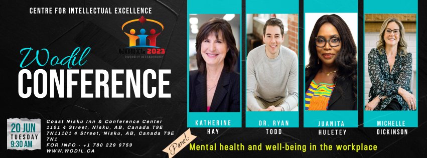 Mental health in the workplace is top of mind for everyone these days. While our understanding of mental health at work is changing, and how widespread poor mental health is, it's worth taking a look at the basics. Join us at WODIL2023 @kateygoalie @CTVNews @CBCNews @globalnews