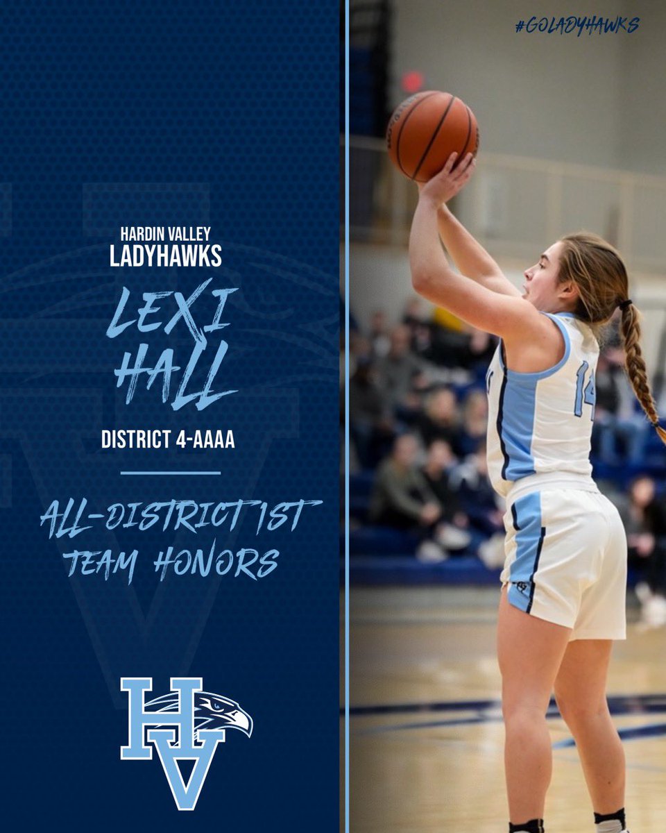 lexihall0's tweet photo. Excited and grateful to have gotten all district honors!! @HVA_LadyHawks @CoachVez4 @ETAThunder https://t.co/qghnemx9el