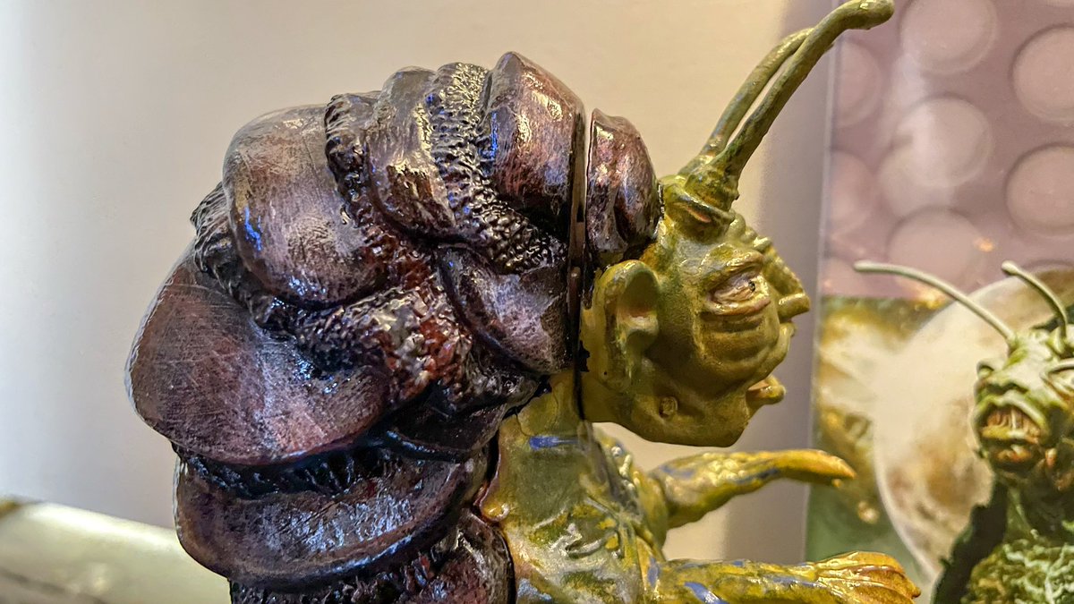 JR1991JR's tweet image. Completed today, The Gravis as seen in Frontios. 

Designs can be found on 3dprintingdoctorwho.com/templates.html

#DoctorWho #TheGravis #Frontios #DoctorWhoCustomFigure