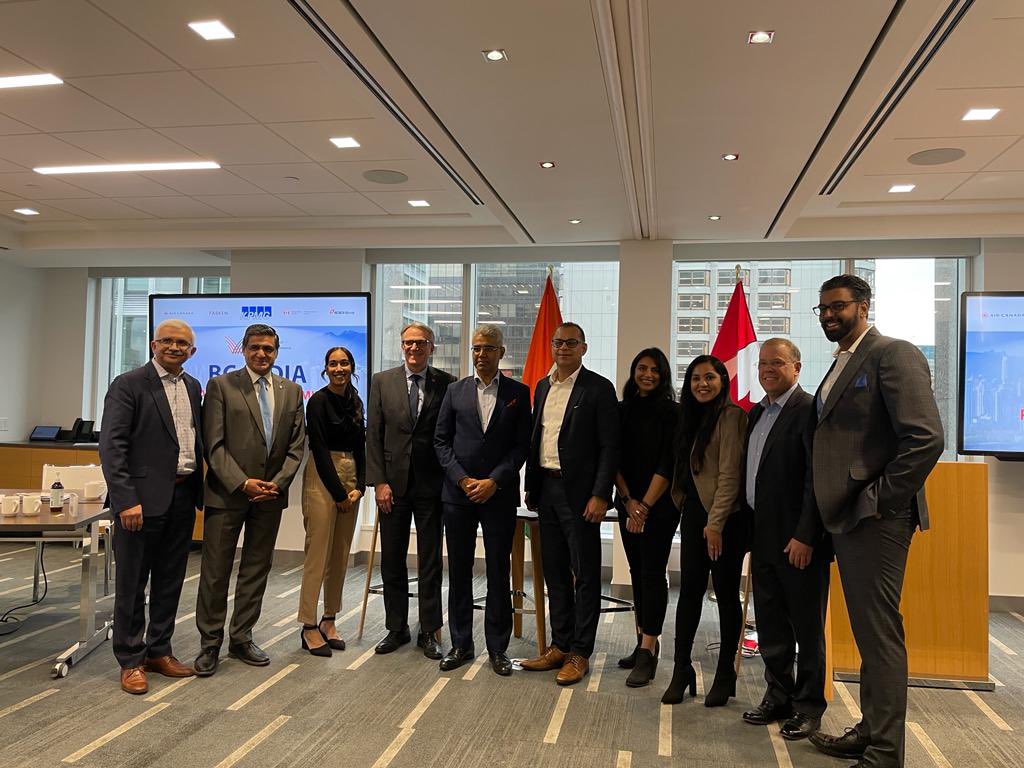 cgivancouver's tweet image. CG @ManishGIfs participated in BC-India Partnership Summit organized by @CanadaIndiaBiz  in #Vancouver. The programme was addressed virtually by HCs of 🇮🇳 and 🇨🇦 Panelist discussed current status of India-BC partnership and available avenues for future cooperation @HCI_Ottawa