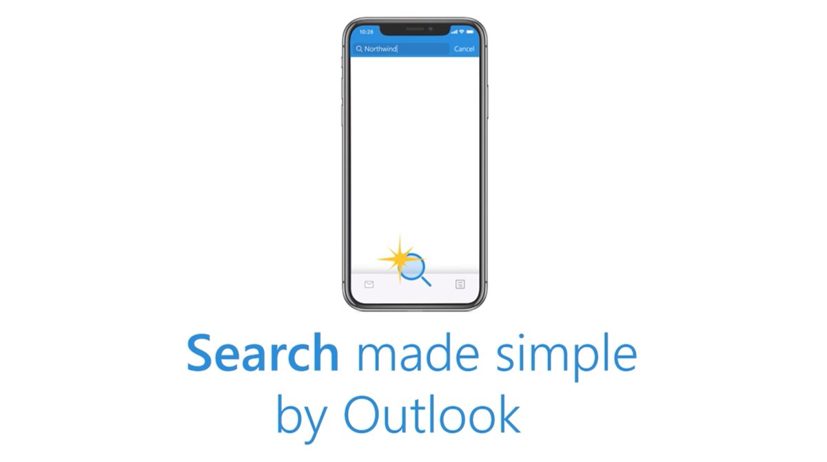 Explore how #MicrosoftSearch in #Outlook mobile finds what you need fast while effortlessly getting to your top contacts, calendar events and files with improved email search. msft.it/60115GRs3