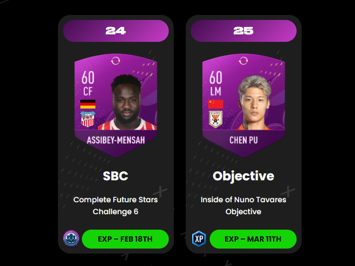 EliasJanAkbari's tweet photo. 2 New Swaps Tokens released today π¨
That is 25 in total so far π
Check all here: https://t.co/oHqwNgIz57
Follow @FUTMentor, @Criminal__x & @FutSheriff β€οΈ
#FIFA23 #Tokens #FUTSwaps https://t.co/cnMtYTv38W