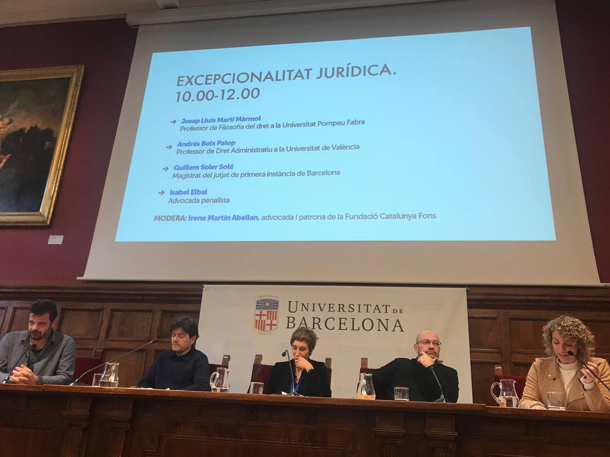 GuillemSolerS's tweet photo. 5 anys entre els dos Congressos. Avui hem gaudit de moltes visions enriquidores per entendre i ordenar les excepcionalitats jurídiques que no deixen de produir-se. @agora_judicial @omnium @CollectiuPraga https://t.co/AHm9BUYh3L