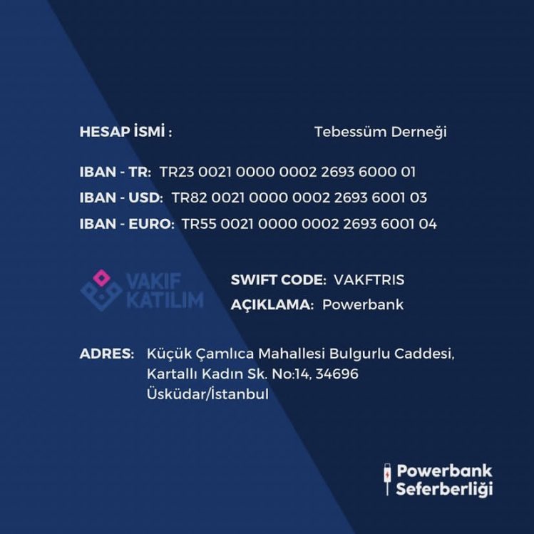pbseferberlik's tweet photo. 32.000’den fazla powerbank toplayarak deprem bölgelerinin iletişim ihtiyaçlarına destek olmak istedik. Şimdi de onların güç kaynağı ihtiyacını gidereceğiz. Sahadaki ekiplerimizin bildirdiği ihtiyaç listesine göre jeneratör, akü ve şarj kutuları temin edeceğiz. https://t.co/gwqMht6tSb