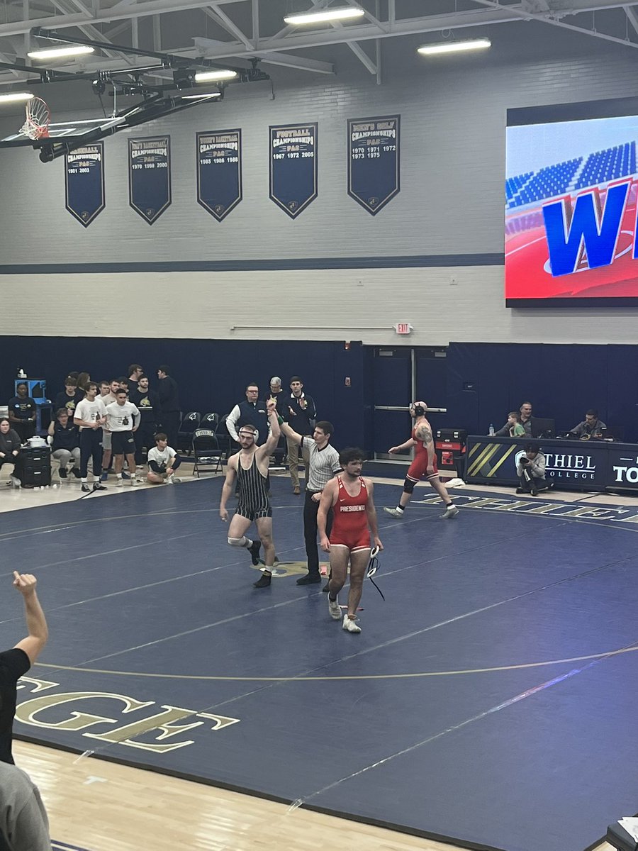 Our very own Jared Curcio (SS) is your 2023 PAC champion at 184 lbs. Congratulations Jared!