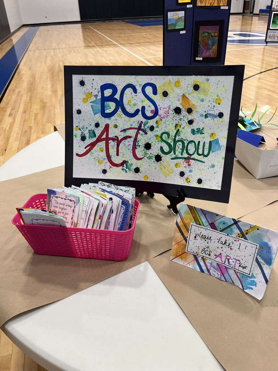 BMS Art Department tweet media