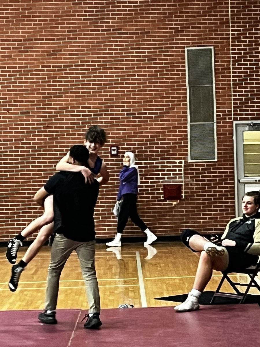 OPSCHSwrestling's tweet photo. The Big Game earns a BIG fall to punch his ticket to the state tournament https://t.co/rP1uiFWkGH