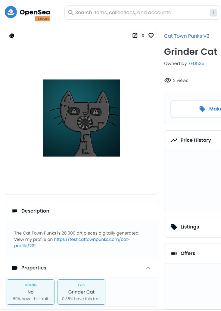 CatTownPunks tweet media